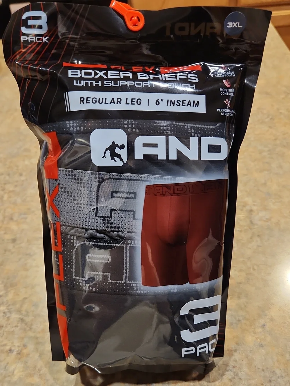 Mesh Flex Boxer Brief 3 Pack